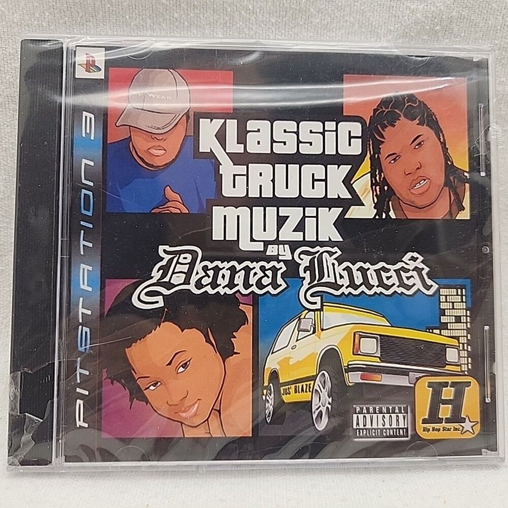 CD MP3 Klassic Truck Muzik by Dana Lucci Hip-Hop Explicit Content Pitstation 3